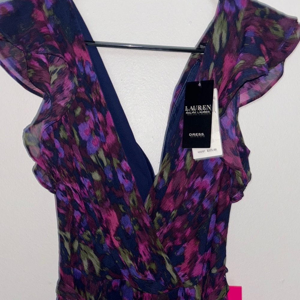Lauren Ralph Lauren Purple Maxi Dress